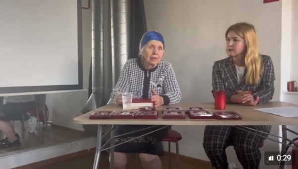 Встреча с жительницей блокадного Ленинграда Лебедевой Галиной Степановной
