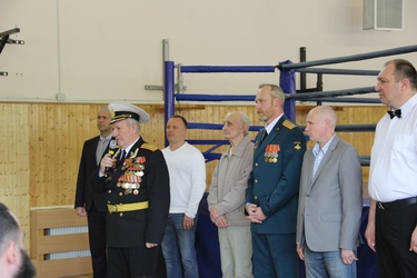 Торжественное открытие XV Первенства по боксу памяти бойцов Ижорского батальона